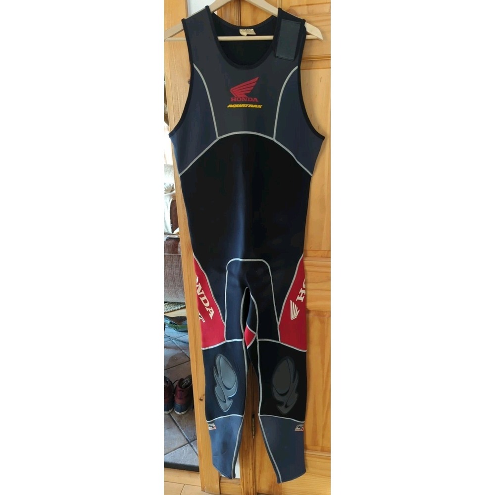 Honda JET SKI Slippery When Wet Aquatrax Full Body & Top Wetsuit MENS 2XL